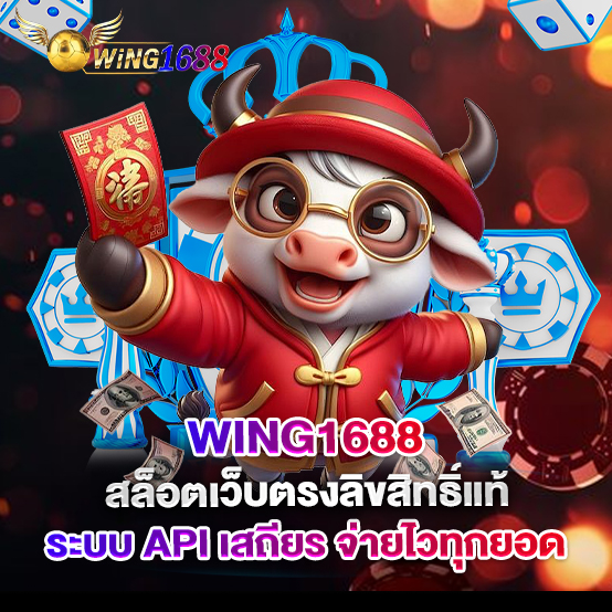 wing1688 1 wing1688-สล็อตเว็บตรงลิขสิทธิ์แท้-ระบบ-API-เสถียร-จ่ายไวทุกยอด